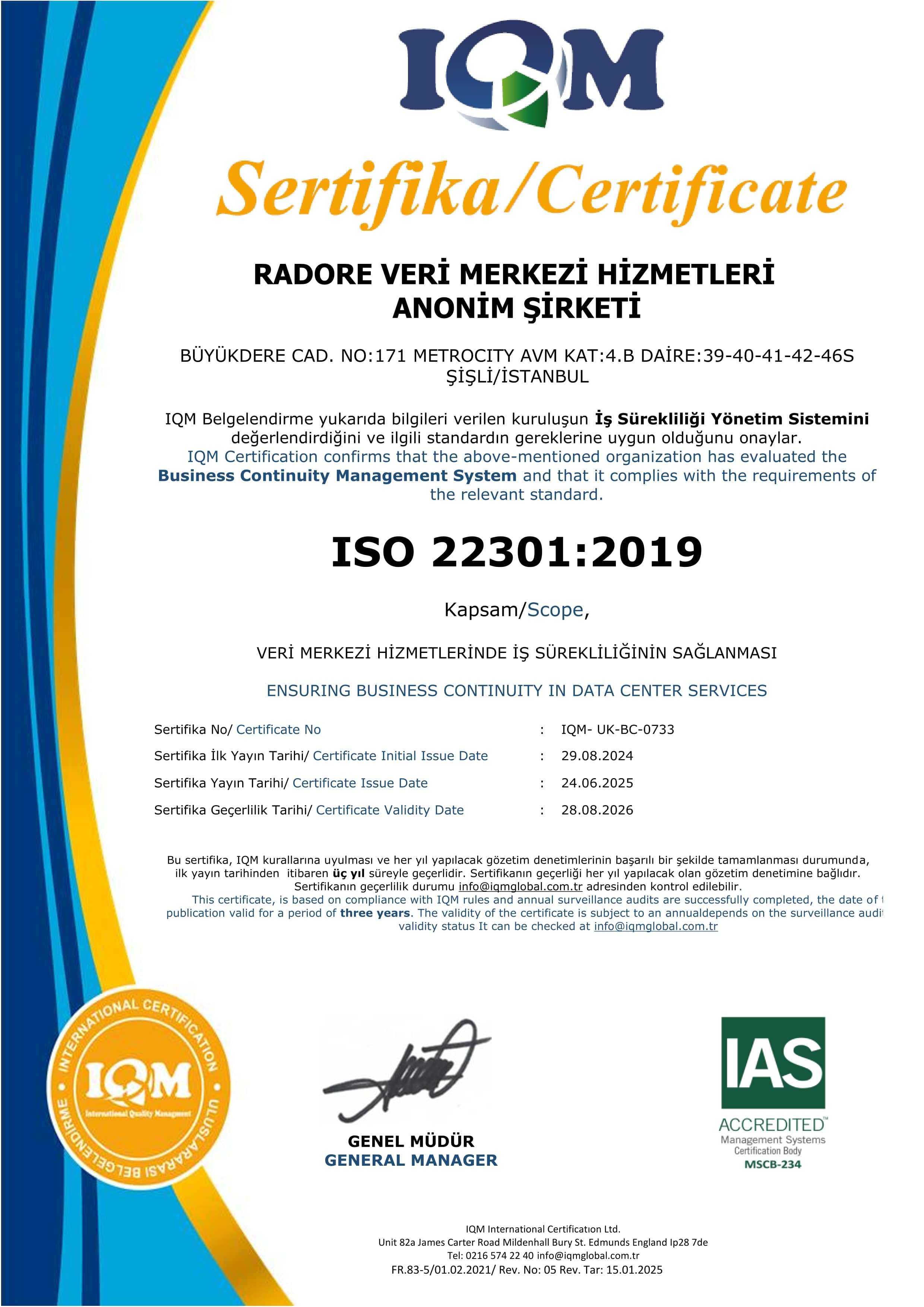 ISO 22301