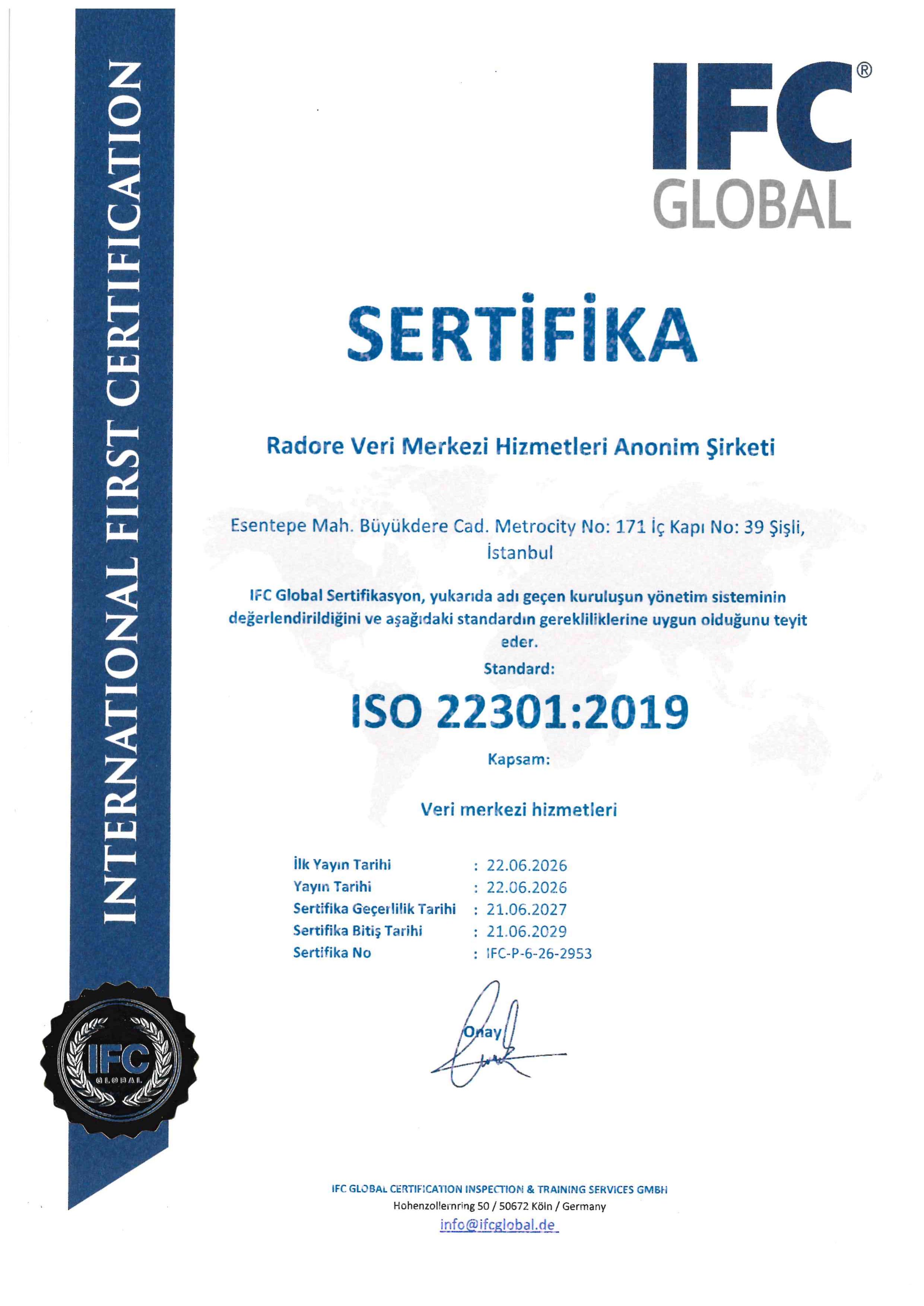ISO 22301
